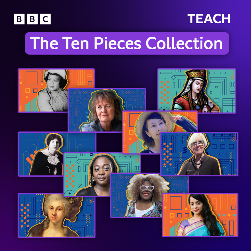 BBC_Teach's tweet photo. Check out the new Ten Pieces Collection of fantastic women composers πΌ #BBCTenPieces