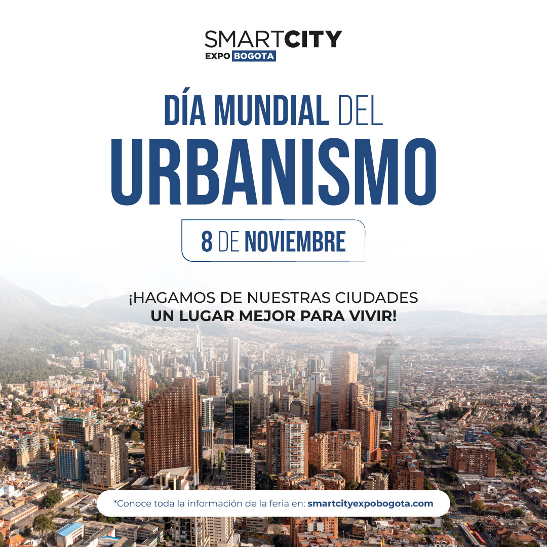 Hoy, en el #DíaDelUrbanismo, celebramos las soluciones tecnológicas que hacen nuestras ciudades más eficientes y habitables.🏙️❤️💯

smartcityexpobogota.com 
 
#CiudadesInteligentes #Negocios #Innovation #ciudad #Bogotá #InnovaciónUrbana #FuturoSostenible