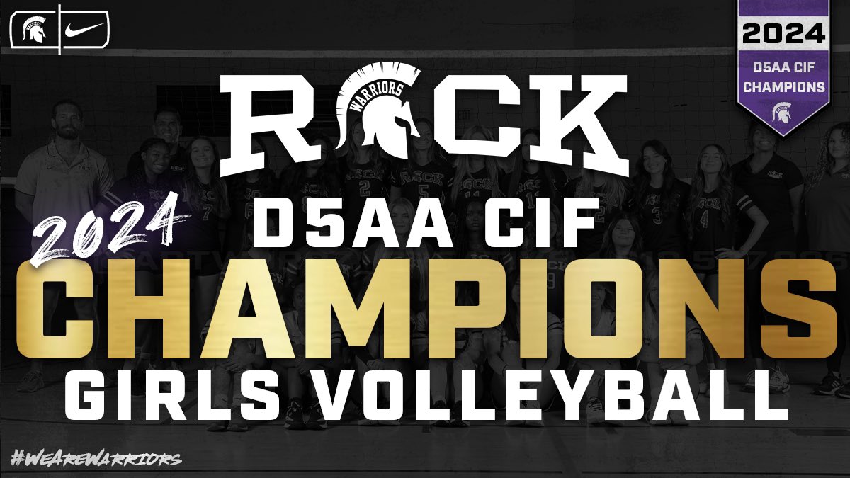 2024 <a href="/cifsds/">CIF-SDS</a> Champions 🏆

#WeAreWarriors