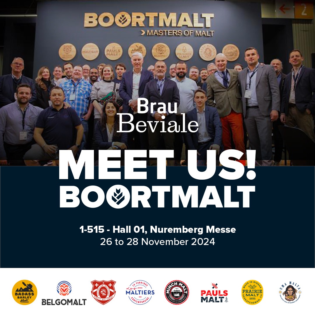 Find us at BrauBeviale from the 26-28th November!

We're joining the <a href="/boortmalt/">Boortmalt</a> family at the Nuremberg Exhibition Centre for <a href="/BrauBeviale/">BrauBeviale</a>, an annual trade fair for the beverage industry.

Stop by our stand to say hello and hear all about our malts.

📍 1-515 - Hall 01