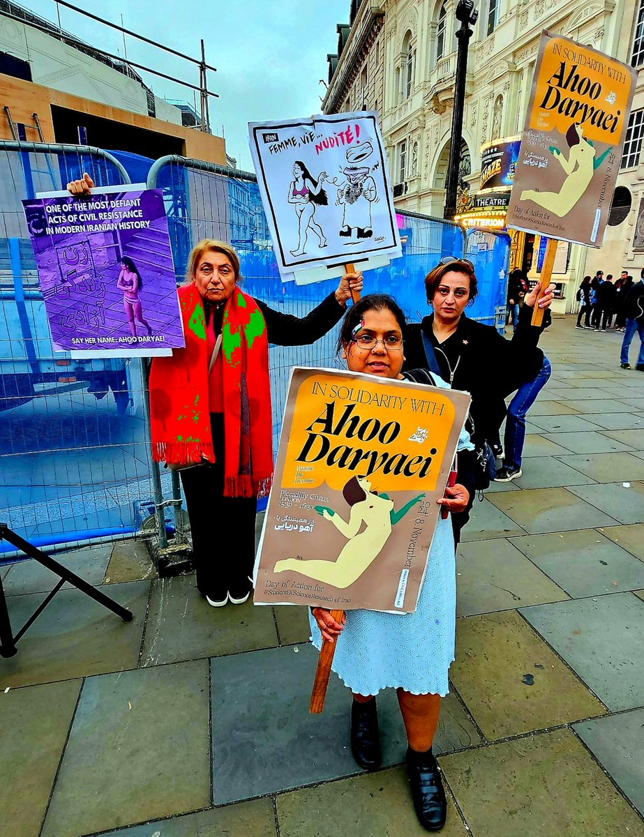 FiLiA (@filia_charity) on Twitter photo We are in #PiccadillyCircus #London in #Sisterhood & #Solidarity with <a href="/One_Law_for_All/">One Law for All</a> & #FEMEN to protest for #AhouDaryaei <a href="/MaryamNamazie/">Maryam Namazie مریم نمازی</a> <a href="/quirkathon/">🦎 The Victoria G (Still #FBPE)#WomenArePeopleToo</a>
#AhooDaryaei #آهودریایی
#WomanLifeFreedom
#ZanZendegiAzadi
#JinJiyanAzadi
#GirlOfScienceResearch
#FreeGirlOfScienceResearch We are in #PiccadillyCircus #London in #Sisterhood & #Solidarity with <a href="/One_Law_for_All/">One Law for All</a> & #FEMEN to protest for #AhouDaryaei <a href="/MaryamNamazie/">Maryam Namazie مریم نمازی</a> <a href="/quirkathon/">🦎 The Victoria G (Still #FBPE)#WomenArePeopleToo</a>
#AhooDaryaei #آهودریایی
#WomanLifeFreedom
#ZanZendegiAzadi
#JinJiyanAzadi
#GirlOfScienceResearch
#FreeGirlOfScienceResearch