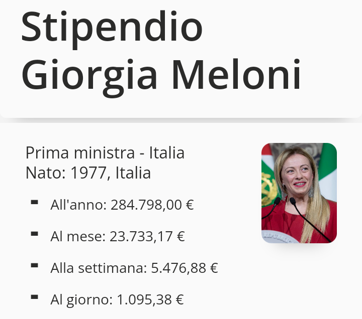 Eh ma la sinistra al caviale, signora mia...