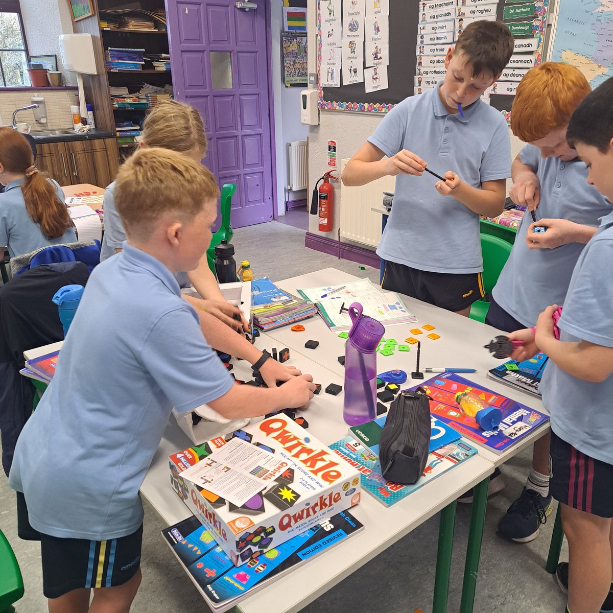 bodykens's tweet image. We always look forward to Maths stations on Fridays! #learningfun