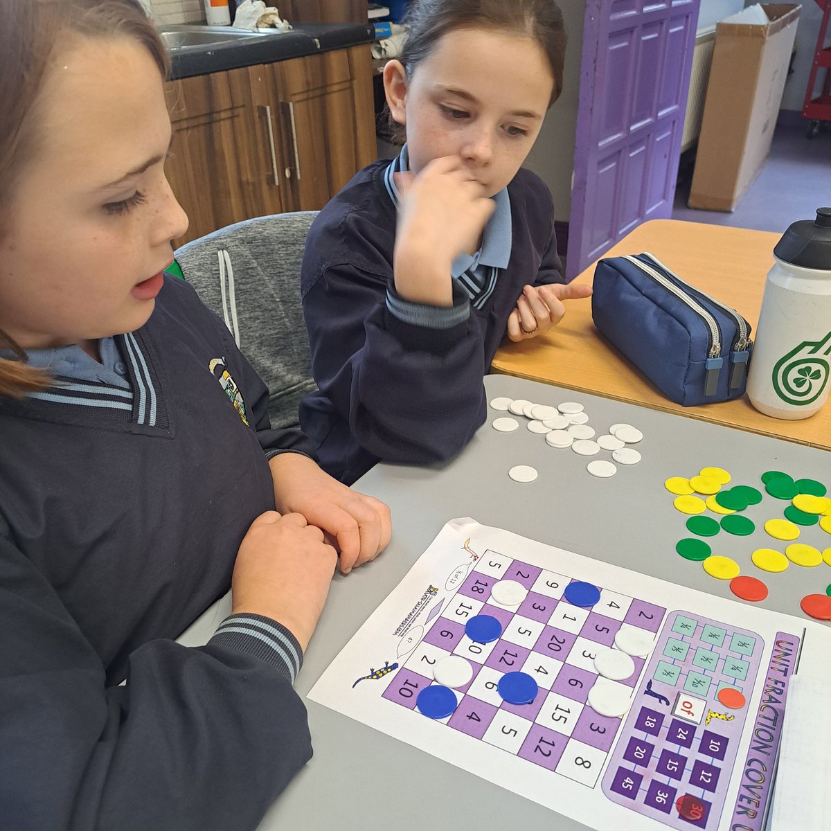 bodykens's tweet image. We always look forward to Maths stations on Fridays! #learningfun