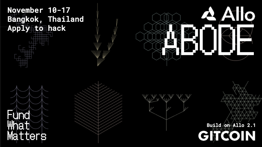 2 days left to the most exciting #Devcon side event (might be biased) 👀

We're hosting the Allo Abode Hacker House with the amazing <a href="/NinitNetwork/">Ninit Network</a>.

Hackers will get to work on innovative products in the capital allocation space and get a sneak peek of our Allo 2.1 solution.
