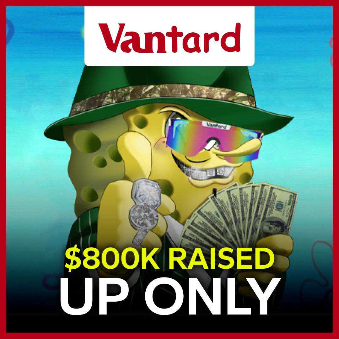 SEED ROUND SEASON BABY 

Vantard total raise has eclipsed $800K

It just don't stop.

vantard.xyz