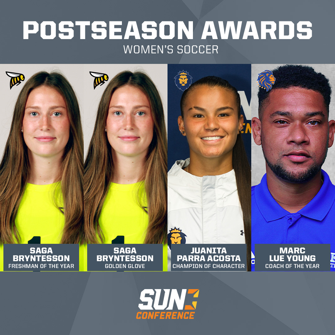SunConference's tweet image. The 2024 #SUNWSOC Specialty Award Winners🏆⬇️

Congratulations to all the honorees for their incredible achievements this season!

Click here to read more 🔗bit.ly/48JEqrp