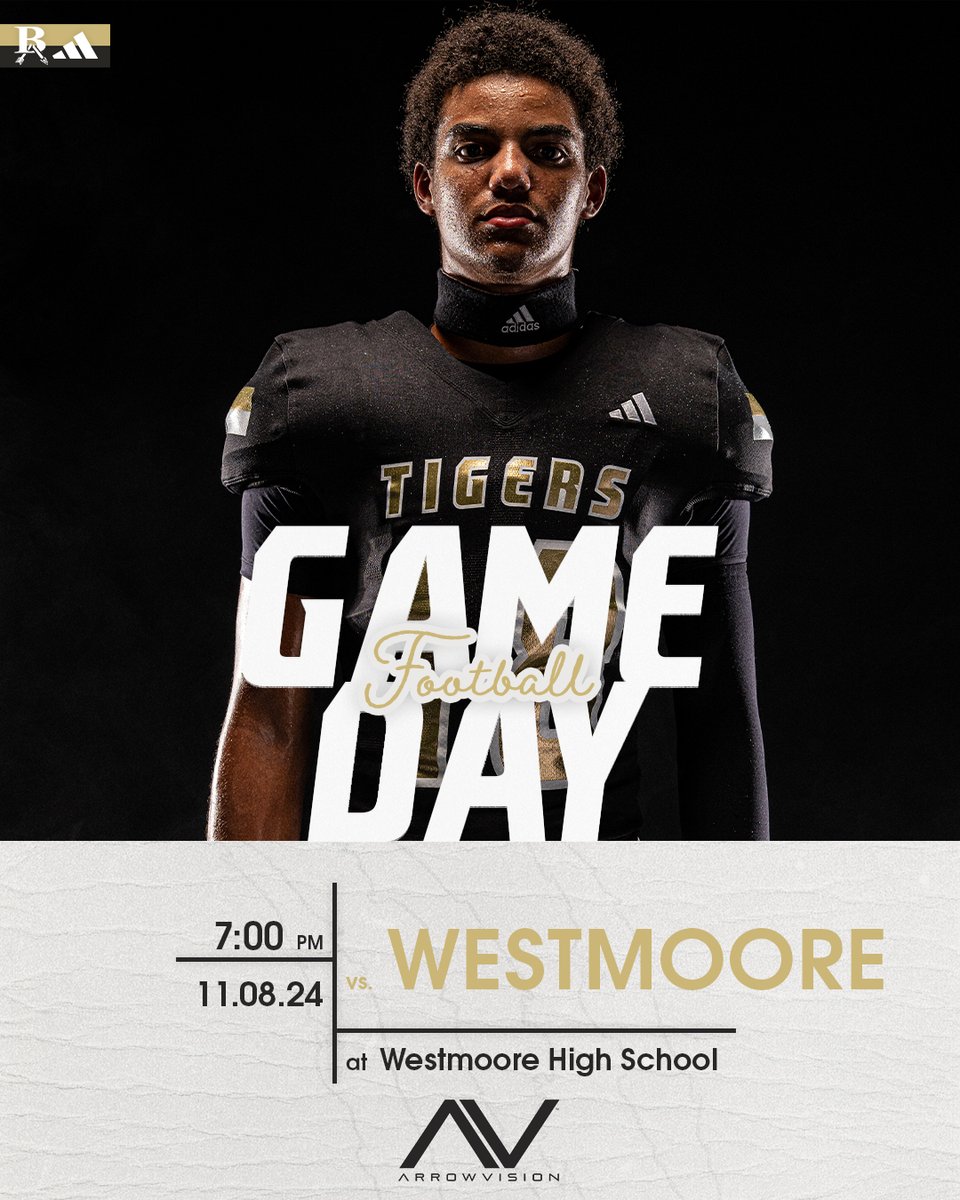 batigersports's tweet photo. 🏈Gameday‼️
at Westmoore

🎟 - Cash Only💵
🖥 - https://t.co/cW1Jpnf9Of
📊 - https://t.co/Yw8eCUvK2y

#goBA🐅 https://t.co/jJMm0Maaf7