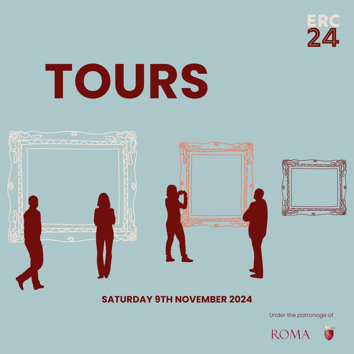 🎨✨ We look forward to welcoming those of you who have signed up for these exclusive museum tours on Sat, Nov 9. It will be a special morning of exploration at some of Rome’s finest museums - only available for those who have pre-booked! erc2024.org/social-events/