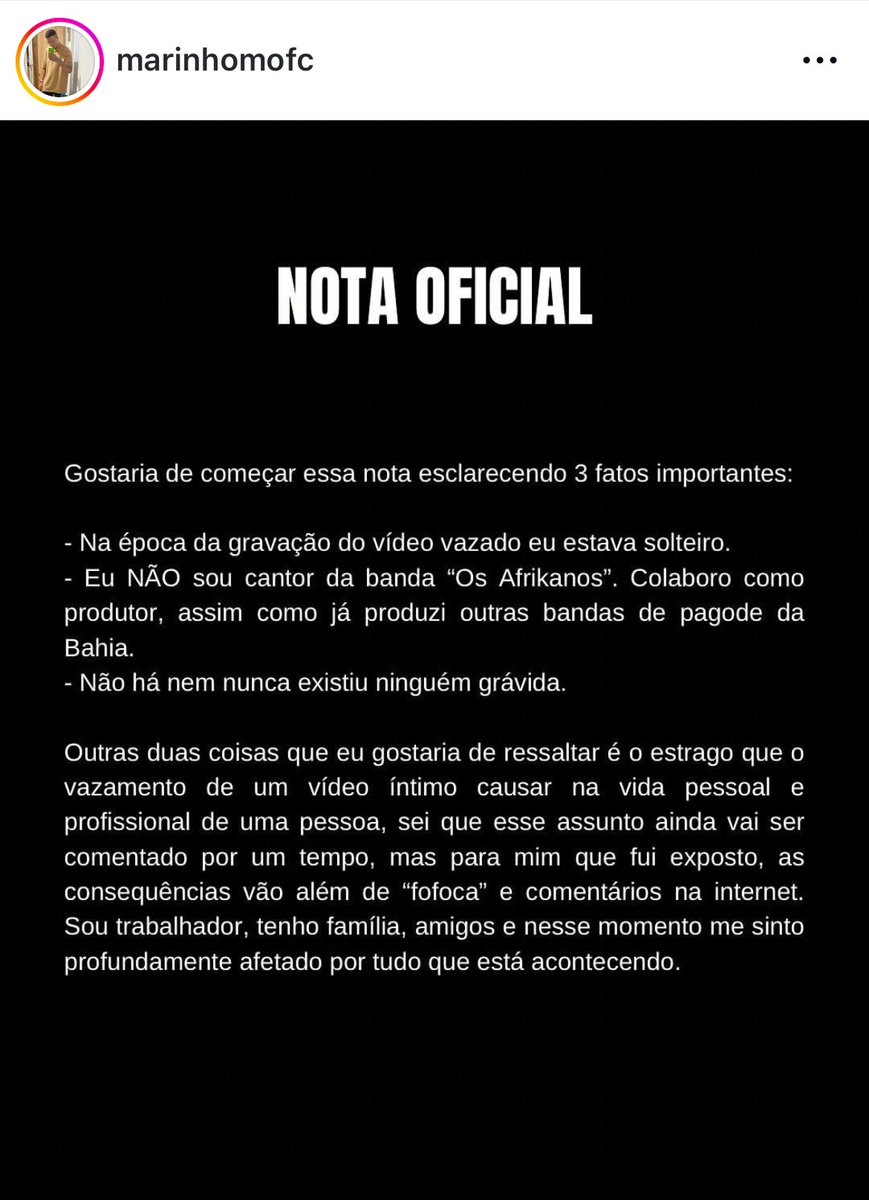 iexandre's tweet photo. Ele acabou de soltar uma nota falando que é bi e que se sentiu acuado… vcs parecem que não vivem no mundo real onde não ser hétero ainda é motivo de chacota https://t.co/w5SzwdxAs9