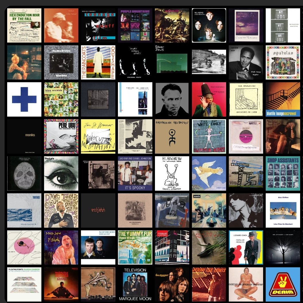 Pugh3Reuben's tweet photo. first albums I thought of 📷 https://t.co/vhQMCeYAY3