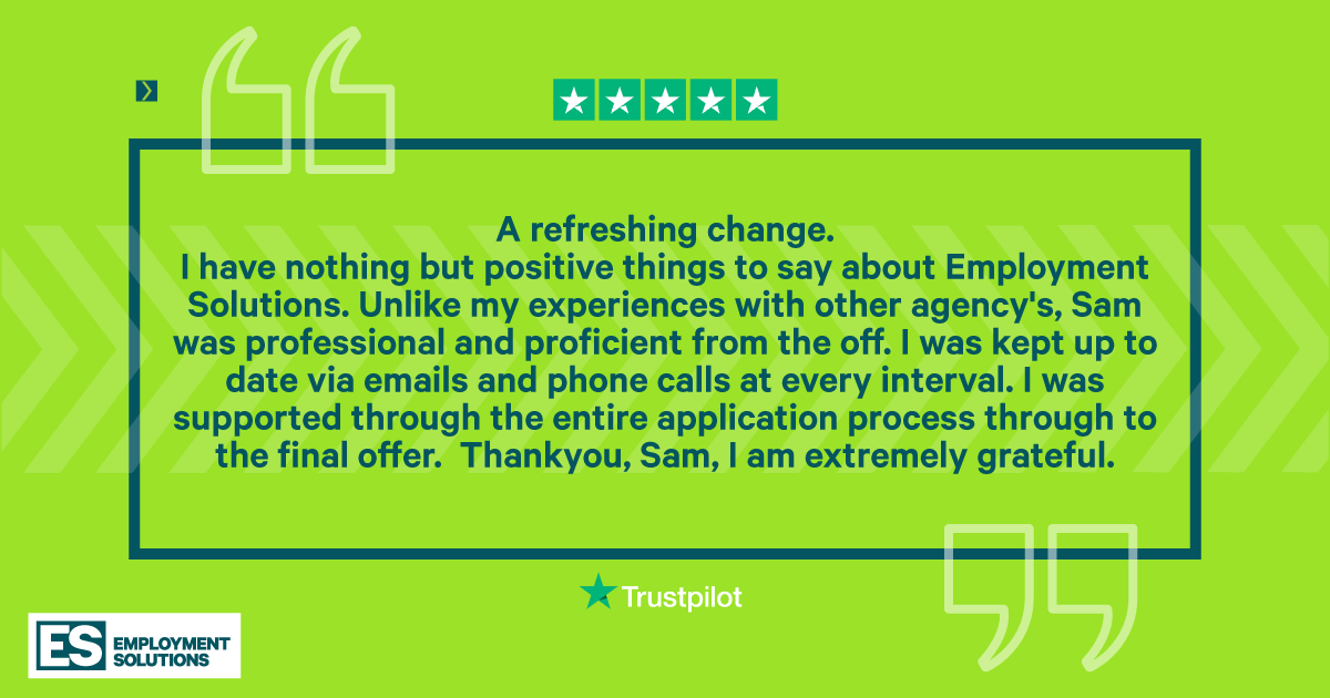 esrecruituk's tweet photo. 🚀 Huge shout-out to Sam for her incredible service! From start to finish, she goes above and beyond for our candidates, making every step of the journey smooth and stress-free. ⭐️ We’re lucky to have her on our team! #RecruitmentExcellence #TeamSpotlight https://t.co/sdQWcu13bs