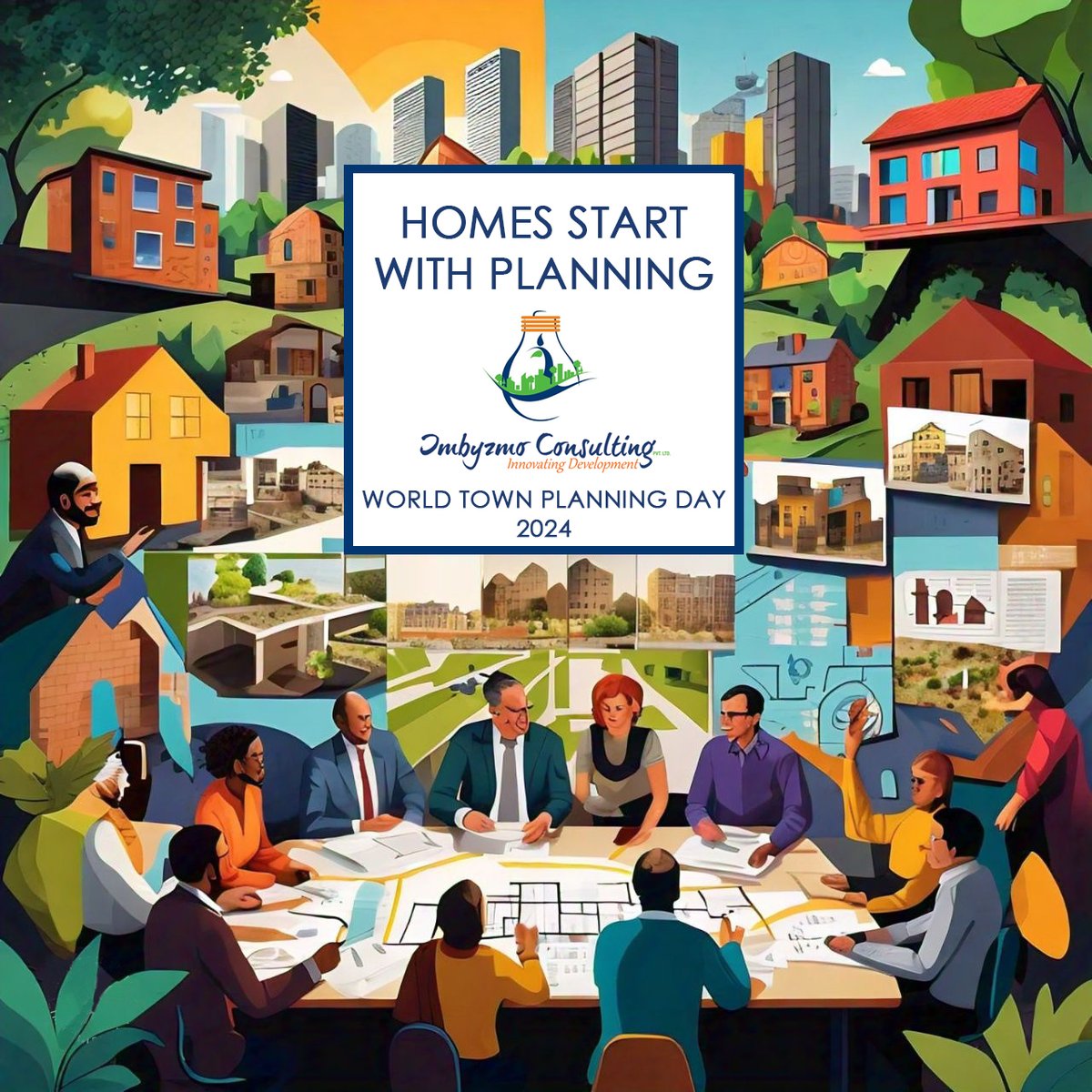imbyzmo's tweet photo. 🏡 Happy #WorldTownPlanningDay! 🌍 At @imbyzmo, we believe every home starts with thoughtful planning to build #sustainable and #inclusivecommunities. Here’s to all the planners shaping today’s neighborhoods and tomorrow’s possibilities! 🌱 #HomesStartWithPlanning https://t.co/XzP6LRG7Wg