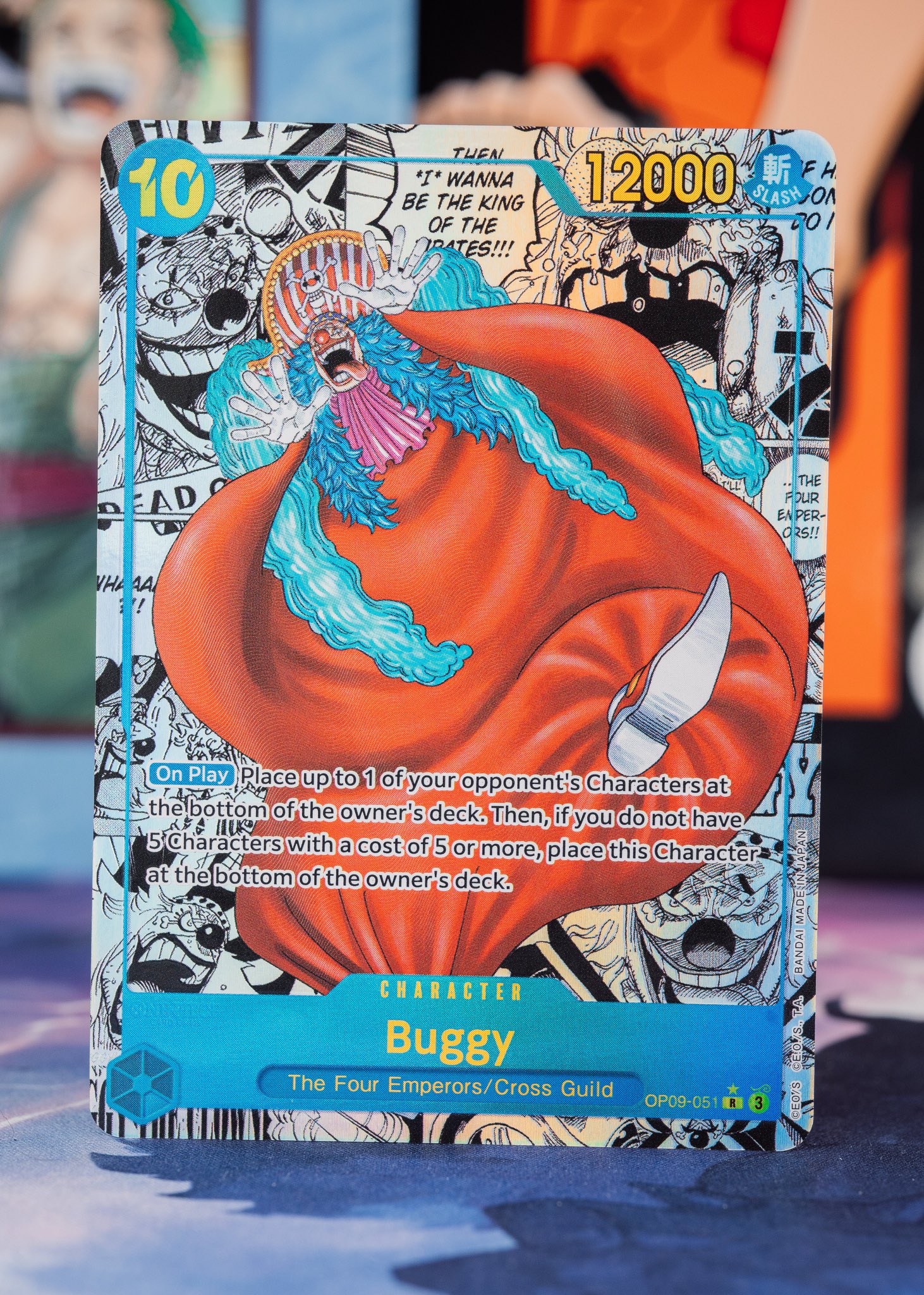 OP09 051 bundle Buggy R Manga