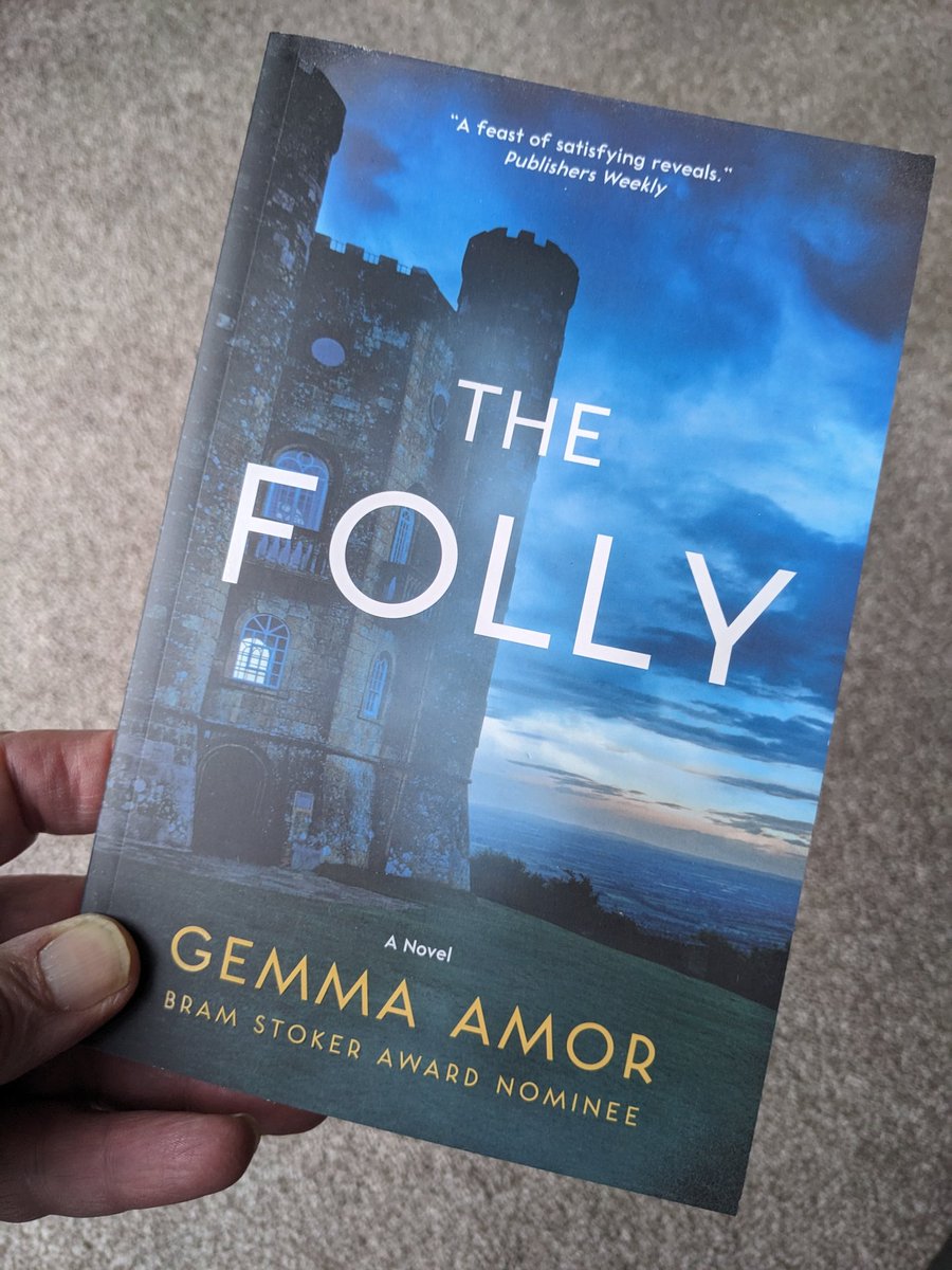GarethPenn's tweet photo. Very pleased to see The Folly by @manylittlewords land on the door mat. 
For more subscribe to Gemma's Substack. https://t.co/8XzqTtZhKL