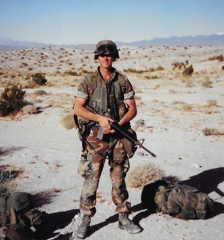 Lance Corporal Tim Cunningham served in the Marine Corps (1990-95) as an Anti-tank Gunner, Infantry. Tim is a History teacher at ONW. He joined to "serve my country and to continue the tradition of service in my family." Thank you for your service, LCpl Cunningham! #VeteransDay