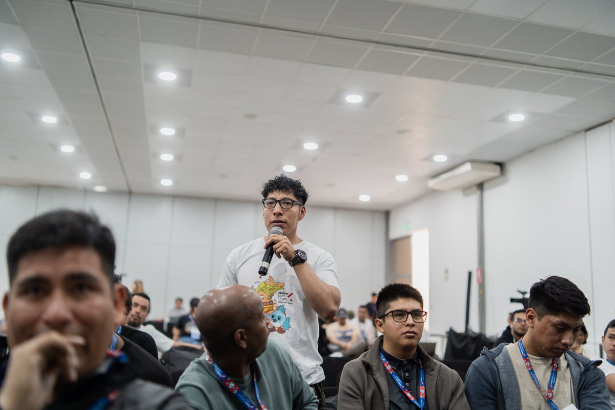 Hola comunidad!

La semana pasada estuve asistiendo a <a href="/FlutterConfLAT/">FlutterConf Latam</a> . Fueron unos dias llenos de conocimiento y networking con la comunidad <a href="/EsFlutter/">Flutter en Español</a>  

Muchas gracias a todas los involucrados en la organización del evento.

¡Nos vemos en la próxima!

<a href="/nlycskn/">Nilay Coskun</a> 
<a href="/anelvro/">Anel Rodríguez</a>