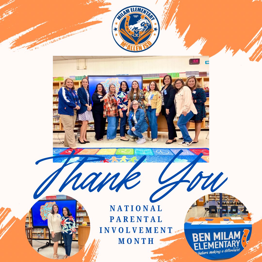 McAllen HS Vertical Team (Milam, Morris & McHi) (@misd_parents1) on Twitter photo Volunteers bring so much heart and dedication, especially in tight-knit communities like Milam. Their impact is often immeasurable, but it makes all the difference. Thank you to our Parent Volunteers they are the best! 🧡💙🧡🐴 <a href="/BenMilamElem/">Ben Milam Elementary</a> <a href="/StateAndFedMISD/">McAllen ISD State And Federal Programs</a> <a href="/ParentsMISD23/">McAllen ISD Parents</a> Volunteers bring so much heart and dedication, especially in tight-knit communities like Milam. Their impact is often immeasurable, but it makes all the difference. Thank you to our Parent Volunteers they are the best! 🧡💙🧡🐴 <a href="/BenMilamElem/">Ben Milam Elementary</a> <a href="/StateAndFedMISD/">McAllen ISD State And Federal Programs</a> <a href="/ParentsMISD23/">McAllen ISD Parents</a>