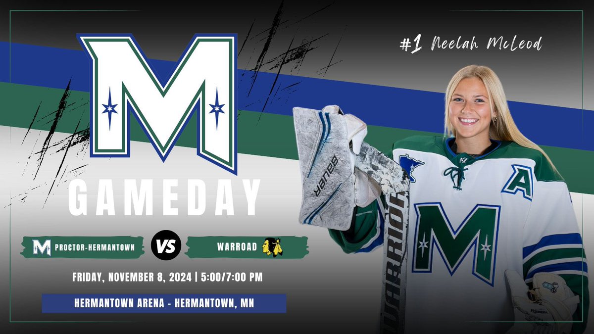 MIRAGE GAME DAY! 

We’re back! We kick off our 2024-25 season tonight in Hermantown against the Warroad Warriors! See you there! 

Let’s go, Mirage!!! #hardworkworks 

📍Hermantown Arena
🆚 Warroad
⏰ 5:00/7:00 PM

📸 Nostalgic Earth