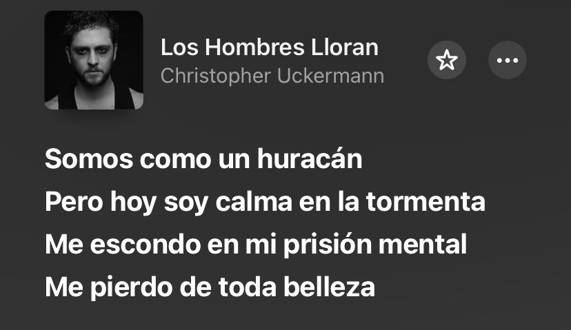 VonitasSP's tweet photo. Está entre nós! #LosHombresLloran, nova música do @christopheruck, já está disponível nas plataformas digitais. 

🎵Apple Music: https://t.co/szm1unu8X4 

🎵 Spotify: https://t.co/8PLvaHk9vg 4mxIrDDE… 

🎥 YouTube: https://t.co/h5zu6ijZXM… https://t.co/MKTzNFrbRH