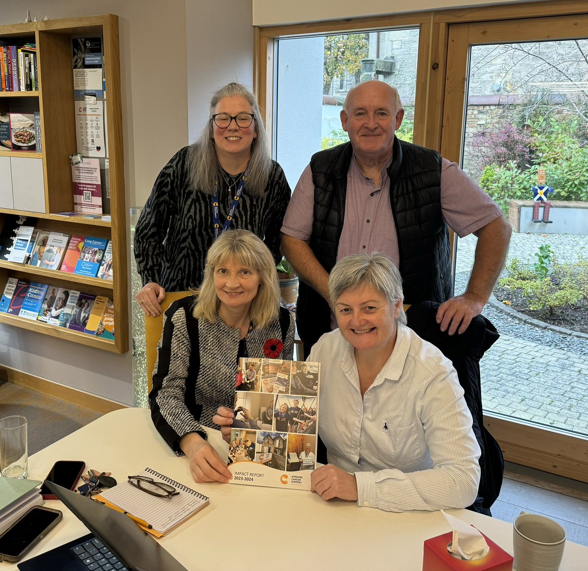 Excellent briefing with <a href="/lillianjonesmp/">Lillian Jones MP</a> on Ayrshire Cancer Support impact,cancer strategy,personal outcomes, investment,commissioning, third sector funding <a href="/eahscp/">East Ayrshire HSCP</a> <a href="/NAHSCP/">North Ayrshire HSCP</a> <a href="/sahscp/">South Ayrshire Health and Social Care Partnership</a> <a href="/NHSaaa/">NHS Ayrshire & Arran</a> <a href="/neilcgray/">Neil Gray MSP</a> <a href="/macmillancancer/">Macmillan Cancer Support</a> <a href="/ayrshirecancer/">Ayrshire Cancer Support</a> <a href="/EACChiefExec/">Eddie Fraser</a> <a href="/NewallMichael/">NEWALL</a> <a href="/Crawfordmcguff3/">Crawford McGuffie</a>