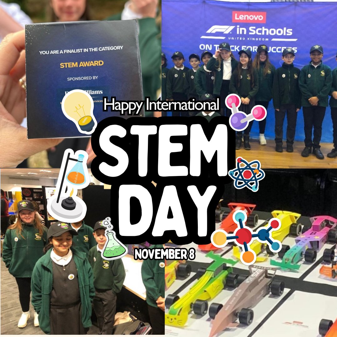 Happy International #STEM Day 💡

We're passionate about encouraging our children to explore science, technology, engineering, and maths and develop those important problem solving skills for a successful future.
