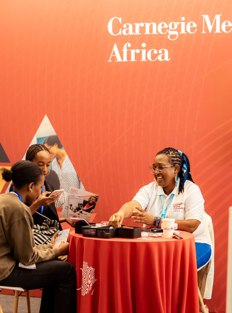 cmu_africa's tweet photo. Through Hanga Pitchfest, we partner with MINICT to support entrepreneurship and innovation in Rwanda. This year, three startups from CMU-Africa’s Industry Innovation Lab—Check Me, Afya Wave, DFTR, and our most recent incubatee Green Alnalytic—reached the Top 25. We’re excited to participate and engage with the youth at our #YouthConnekt2024 booth.

Learn more about the IIL:  https://t.co/tNRFAYSaCQ

#EntreprenurshipAtCMUAfrica
#DigitalTransfromation
#HangaPitchfest24
#HangaUhige