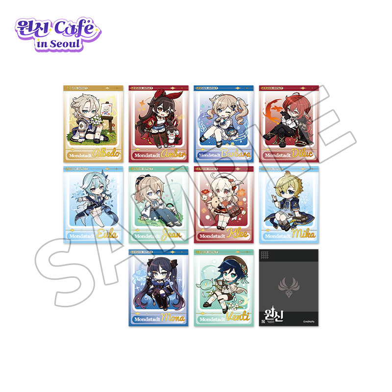 X 原神 韓国 カフェ カラビナ ディシア 16個まとめ 原神カフェ in ソウル」がモンド＆フィッシュルテーマにリニューアル