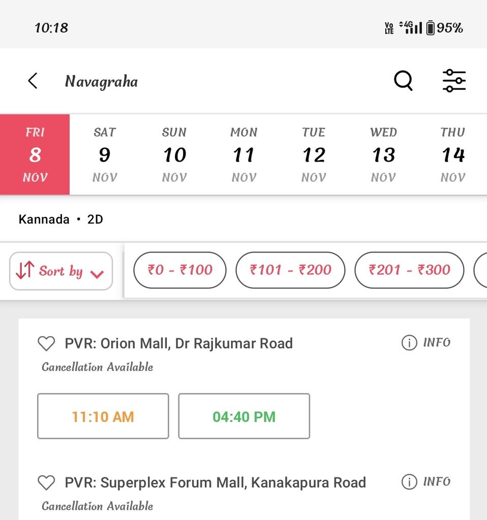 Manju_7999's tweet photo. #Navagraha4K Present Bengaluru Bookings 🥵
3 Show Sold Out 💥
3 Show FF 🗿

Dream For Other KFI Actor's  Maybe  Morning show 

#DBoss #Darshan #BossOfSandalwood #BoxOfficeSulthan #NavagarahaReRelease @dasadarshan https://t.co/QzZhSXlWyV
