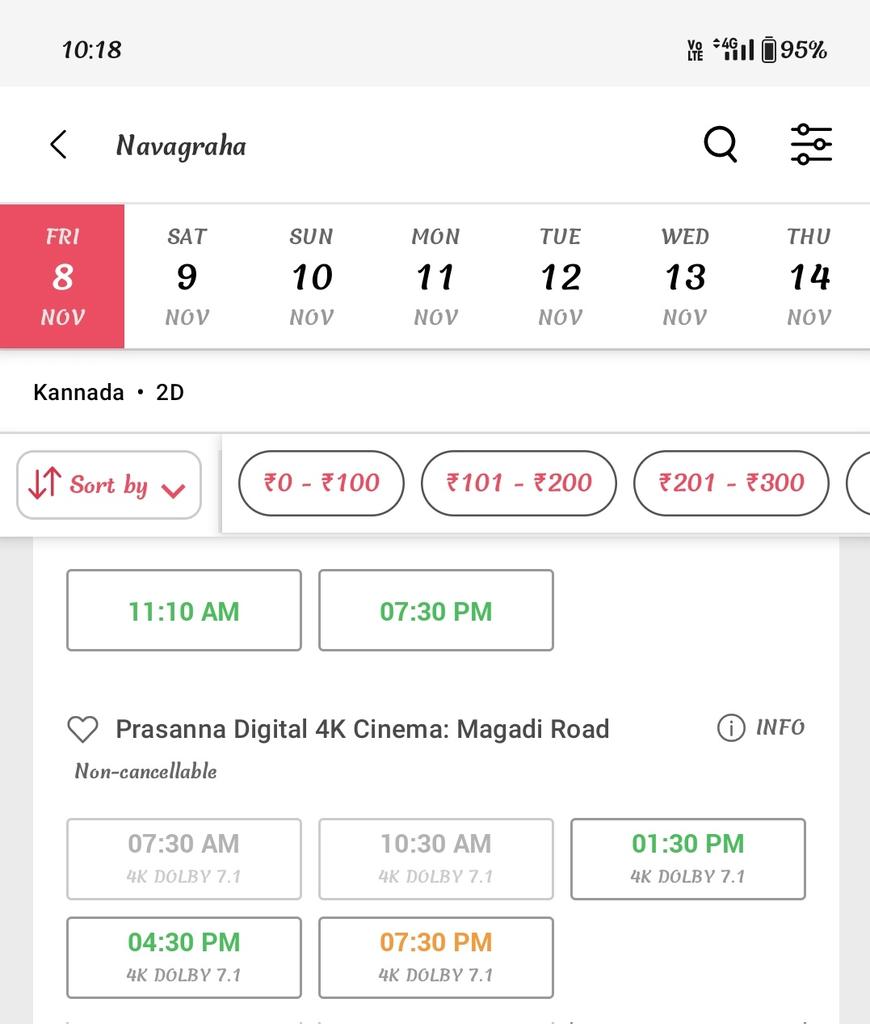 Manju_7999's tweet photo. #Navagraha4K Present Bengaluru Bookings 🥵
3 Show Sold Out 💥
3 Show FF 🗿

Dream For Other KFI Actor's  Maybe  Morning show 

#DBoss #Darshan #BossOfSandalwood #BoxOfficeSulthan #NavagarahaReRelease @dasadarshan https://t.co/QzZhSXlWyV