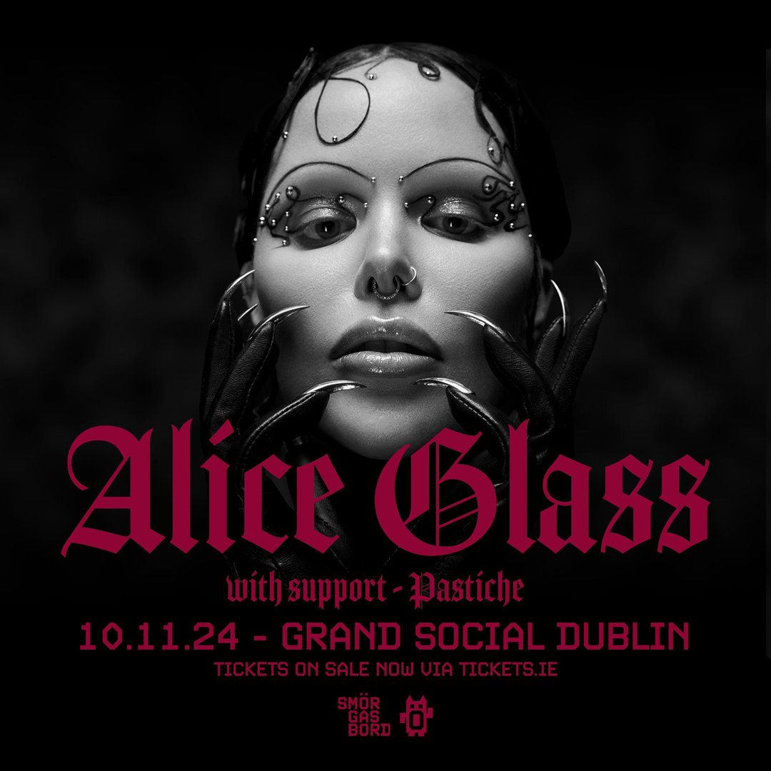 tickets.ie (@tickets_ie) on Twitter photo ⚠️ 𝗟𝗢𝗪 𝗧𝗜𝗖𝗞𝗘𝗧 𝗔𝗟𝗘𝗥𝗧 ⚠️
Just a handful of tickets left for the one and only <a href="/ALICEGLASS/">ALICE GLASS</a> at <a href="/TGSDublin/">The Grand Social</a> this coming Sunday 10th November. With support from the incredible <a href="/WhoisPastiche/">Pastiche</a> 
🎟 👉 bit.ly/AliceGlass-10t…
#smorgasbord ⚠️ 𝗟𝗢𝗪 𝗧𝗜𝗖𝗞𝗘𝗧 𝗔𝗟𝗘𝗥𝗧 ⚠️
Just a handful of tickets left for the one and only <a href="/ALICEGLASS/">ALICE GLASS</a> at <a href="/TGSDublin/">The Grand Social</a> this coming Sunday 10th November. With support from the incredible <a href="/WhoisPastiche/">Pastiche</a> 
🎟 👉 bit.ly/AliceGlass-10t…
#smorgasbord