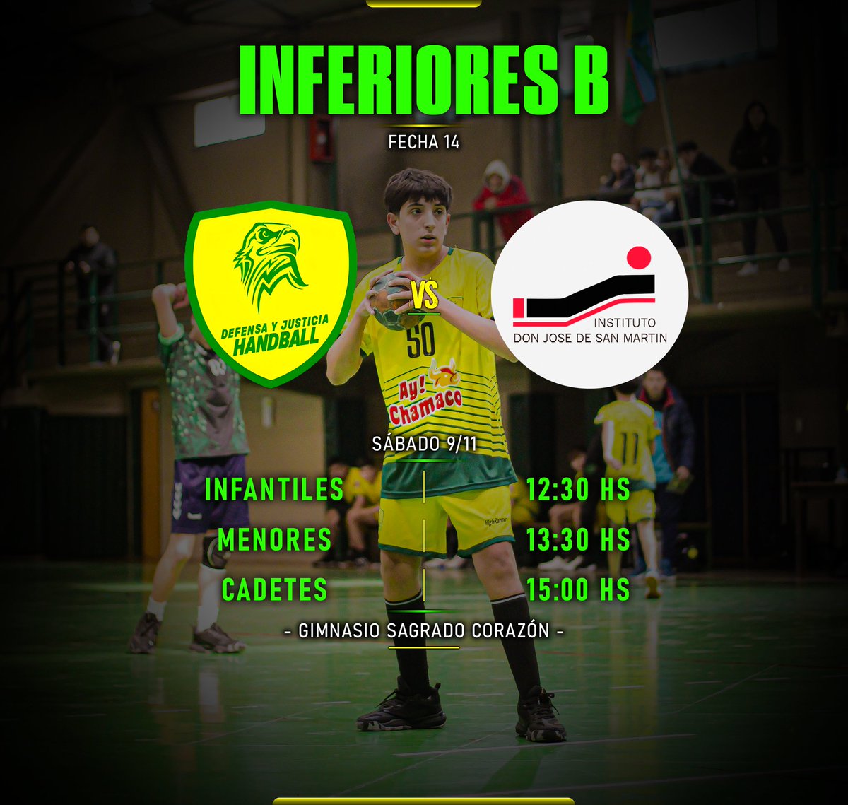 Club Defensa y Justicia Handball tweet media