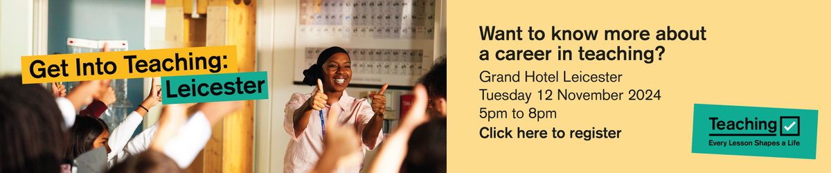 Come and talk to us about Secondary PGCE or level 6 apprenticeship
We offer 17 different subject areas and work with schools across the East Midlands
<a href="/CATTSAlliance/">CAT Institute of Education</a> 
<a href="/ForestWayTSA/">Forest Way Alliance and Initial Teacher Training</a> 
<a href="/LandauForte_ITT/">Landau Forte Derby Teacher Training</a>