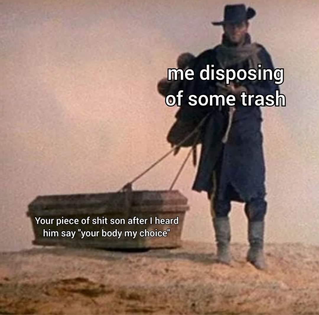 ticcytachy's tweet photo. To the fucking dumpster. https://t.co/xza65dfSon
