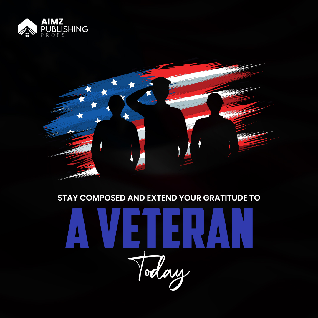 AmazonProfs's tweet photo. AIMZ Publishing Profs provides expert services in formatting, editing, and publishing to help authors present their work with professionalism. 

#AIMZPublishingProfs #VeteransDay2024 #HonoringHeroes #ThankYouVeterans #VeteransDayTribute #SupportOurVeterans #ForeverGrateful https://t.co/8nsTAWdn93