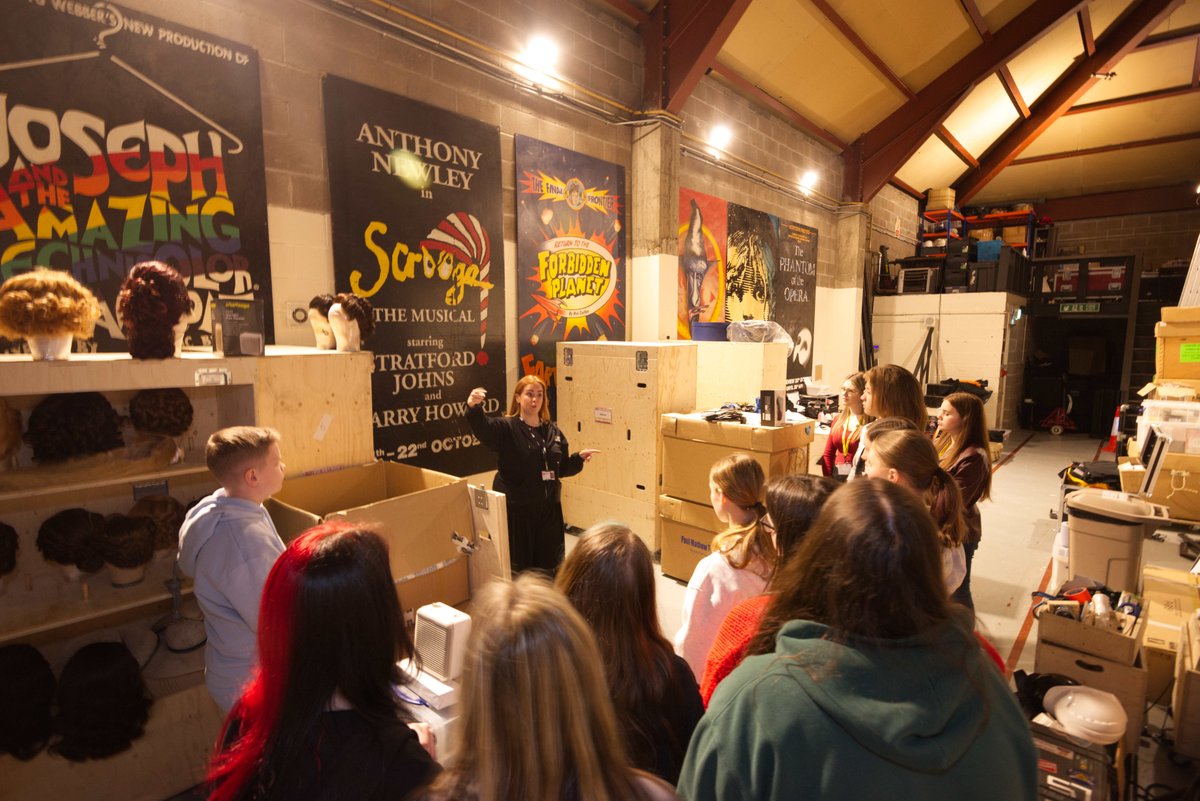 BACKSTAGE TOURS🔎

Learn more about the historic and artistic history of the Edinburgh Playhouse, and experience the magic of being on the same stage as some of the world's biggest artists!🎙️ 

Backstage Tours | Sat 25 Jan - Thu 27 Feb
🎟️ atgtix.co/3YpuP4y