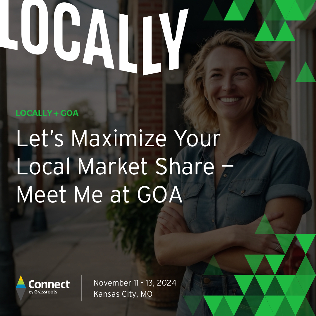 Big news!🔥 

Locally is headed to GOA 2024, and we couldn’t be more excited! 

If you’re a retailer looking to enhance your local market share, we’ve got the tools to make it happen. 

#GrassrootsConnect #OutdoorRetail #RetailSuccess #Locally #ConnectWithUs #ShopLocal