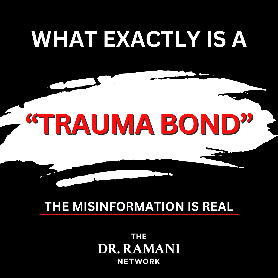 DoctorRamani's tweet image. “Trauma Bond” is a popular term, but do you really know what it is and how it affects your health and healing? The misinformation out there is concerning! On The Dr. Ramani Network we break it all down so you have the correct understanding. drramaninetwork.com