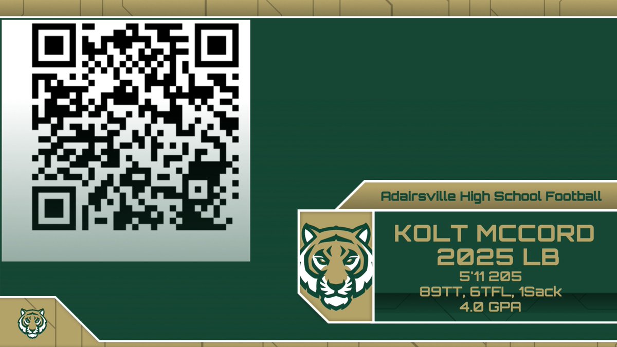Old School Football Player

Add a  neck roll and he could have played in the 90s

5'11 205 2025 Linebacker

4.0 GPA

High Character
High IQ
Work Ethic is unmatched
