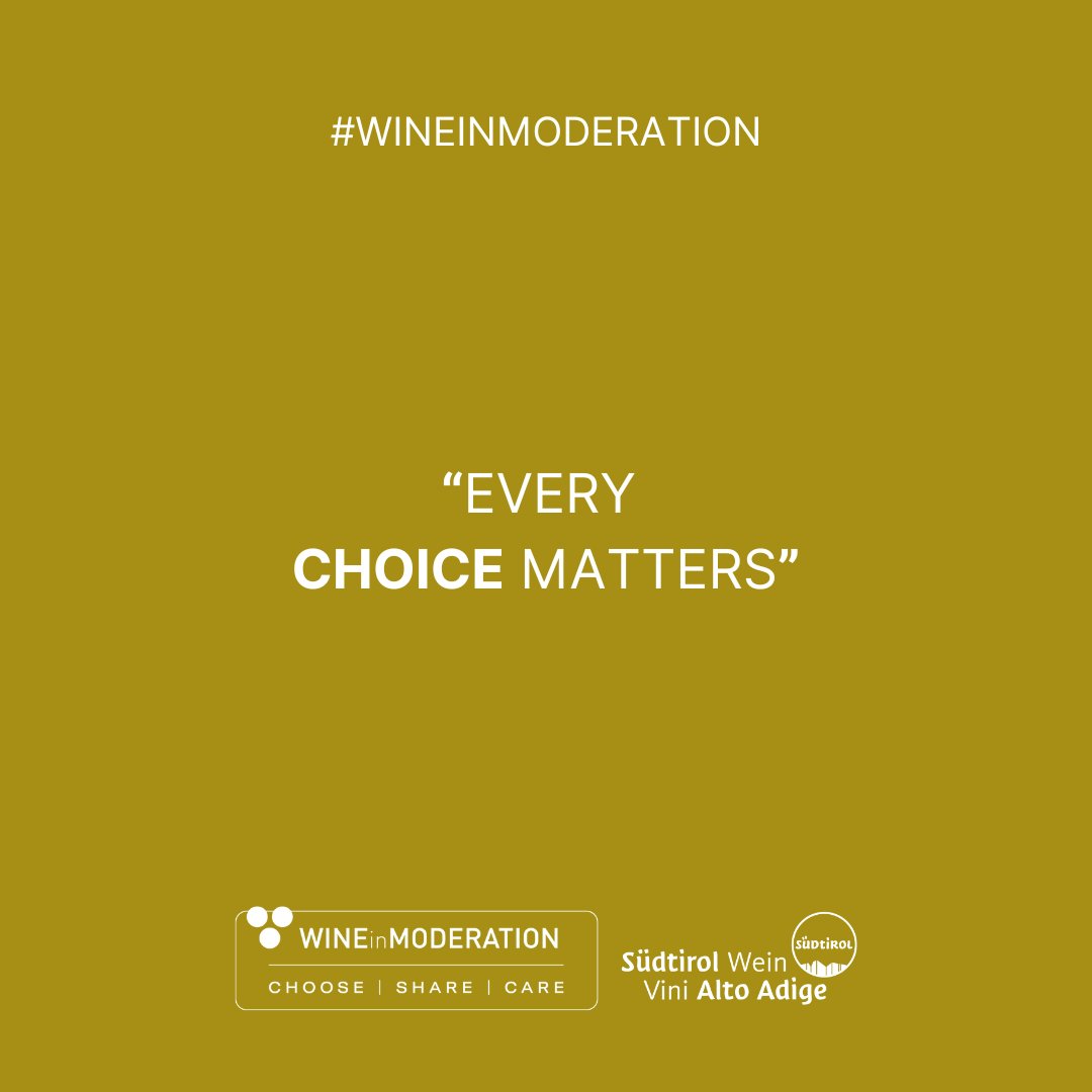Today, on Wine in Moderation Day here in Alto Adige, we’re embracing the importance of thoughtful choices and responsible enjoyment. As a proud supporter of this initiative, Alto Adige Wines encourages everyone to savor each glass, cherish every moment, and honor the culture