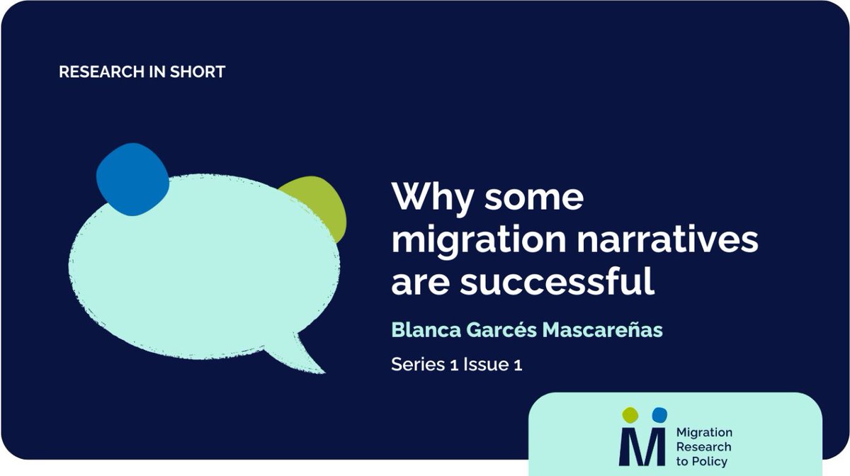 BRIDGES_Mig's tweet photo. How do narratives shape the way we perceive and respond to migration? At the #MigrationCoLab, @blancagarcesmas explains the results of the @BRIDGES_Mig project on what makes certain migration narratives successful and how to create impactful narratives
🔗https://t.co/Hx4Tz7Pnin https://t.co/w6CSZjhgnZ