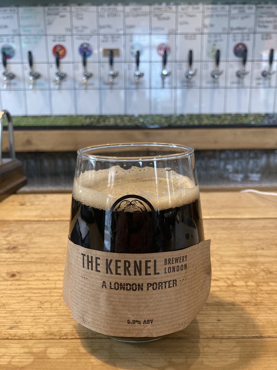 Cask news! 
How about A London Porter for your weekend? A historical recipe from a legendary brewery?! 

<a href="/kernelbrewery/">Kernel Brewery</a> 
#caskbeer
#craftbeer