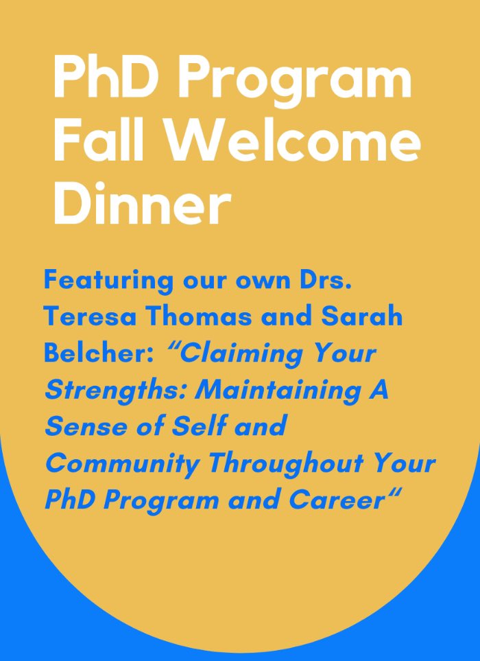 Sarah Belcher (@sarahmbelcher) on Twitter photo Thoroughally enjoyed presenting with Dr. Teresa Thomas at last evening’s PhD Program Fall Welcome Dinner. Thanks for the invite Dr. <a href="/HeidiSDonovan/">Dr. Heidi Donovan</a> and for your leadership of this stellar group of trainees! Thoroughally enjoyed presenting with Dr. Teresa Thomas at last evening’s PhD Program Fall Welcome Dinner. Thanks for the invite Dr. <a href="/HeidiSDonovan/">Dr. Heidi Donovan</a> and for your leadership of this stellar group of trainees!