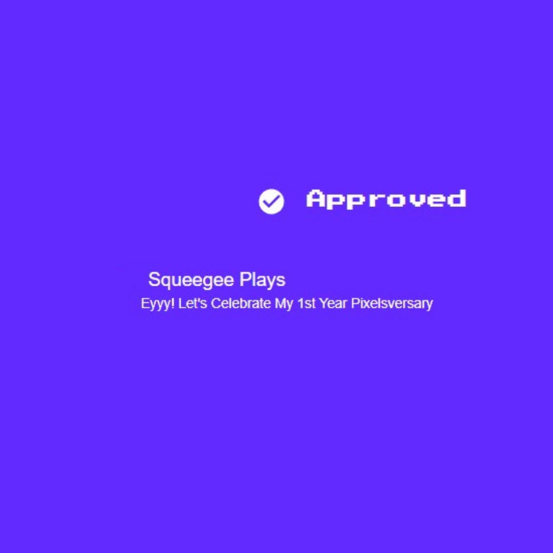 Squeegee_Plays's tweet image. Eyyy! Lezzgow🔥 My 1st UGC got approved✅
Thank you @heidichristne in time of my 1st Pixelsversary 🎉

#PixelsCreator #PixelsCommunity #SqueegeePleyyys🤙