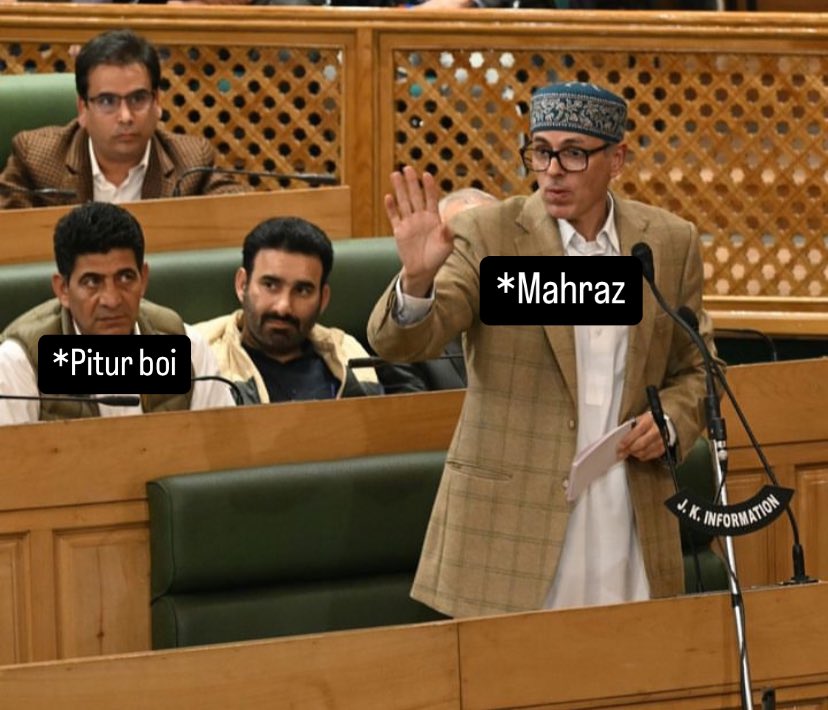 drfarooooq's tweet photo. K-Marriage in Nutshell
#jkAssembelysession2024 https://t.co/Ghg5tTE8tl
