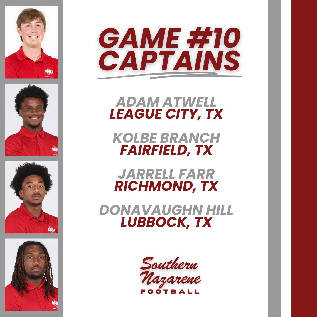 Captains for today!

#BoltsUp⚡️