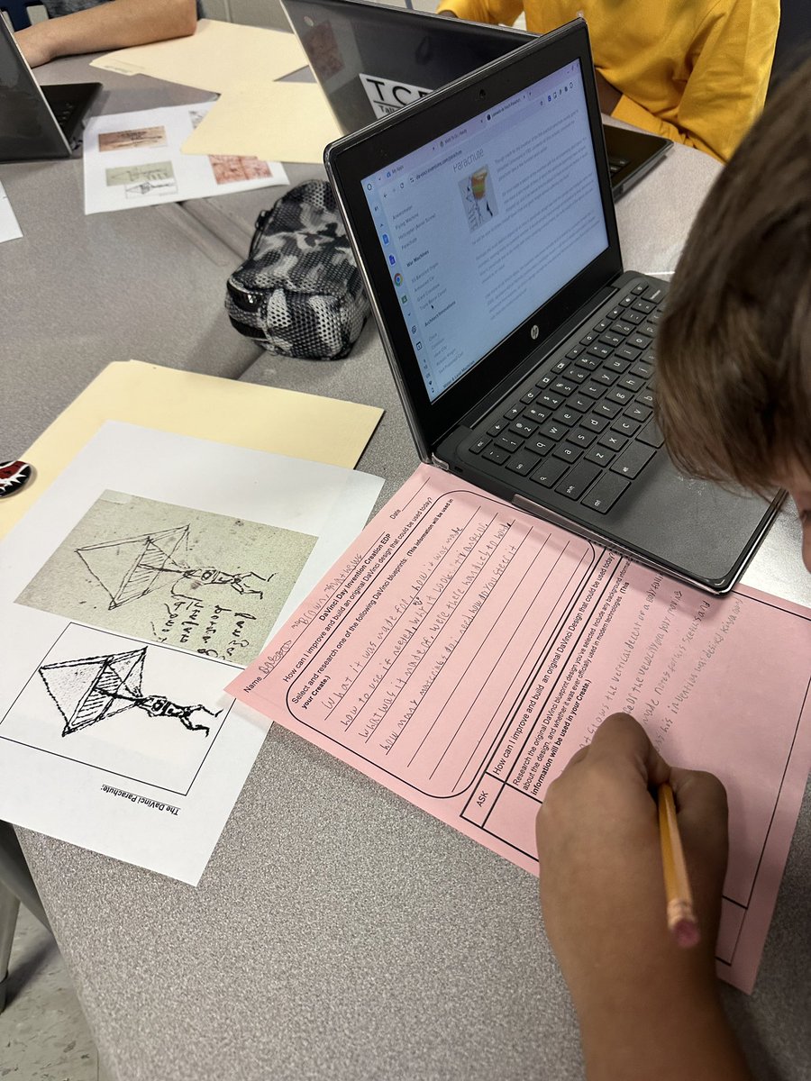 Brittanni B. Brown (@mrsbcubed) on Twitter photo We are full STEAM ahead for our 1st annual Da Vinci Day STEM celebration. Math & Sci classes are recreating daVinci flying machines from original sketches as Ss go through the #EDP. #NationalSTEMDay #CMSDaVinciDay <a href="/drbarclayleads/">Dr. Tenicia Barclay</a> <a href="/misskpatterson/">Krista Patterson</a> <a href="/TCBOE/">Talladega Co Schools</a> <a href="/AlexksJ/">Alex Johnson</a> <a href="/emilybharris/">Emily Barnes Harris</a> We are full STEAM ahead for our 1st annual Da Vinci Day STEM celebration. Math & Sci classes are recreating daVinci flying machines from original sketches as Ss go through the #EDP. #NationalSTEMDay #CMSDaVinciDay <a href="/drbarclayleads/">Dr. Tenicia Barclay</a> <a href="/misskpatterson/">Krista Patterson</a> <a href="/TCBOE/">Talladega Co Schools</a> <a href="/AlexksJ/">Alex Johnson</a> <a href="/emilybharris/">Emily Barnes Harris</a>
