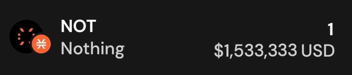 wrappednothing's tweet image. 👀 Look what's now displaying in #Xverse wallets!! $NOT-hing 

Thanks @xverse @Xverse_Support 🤝