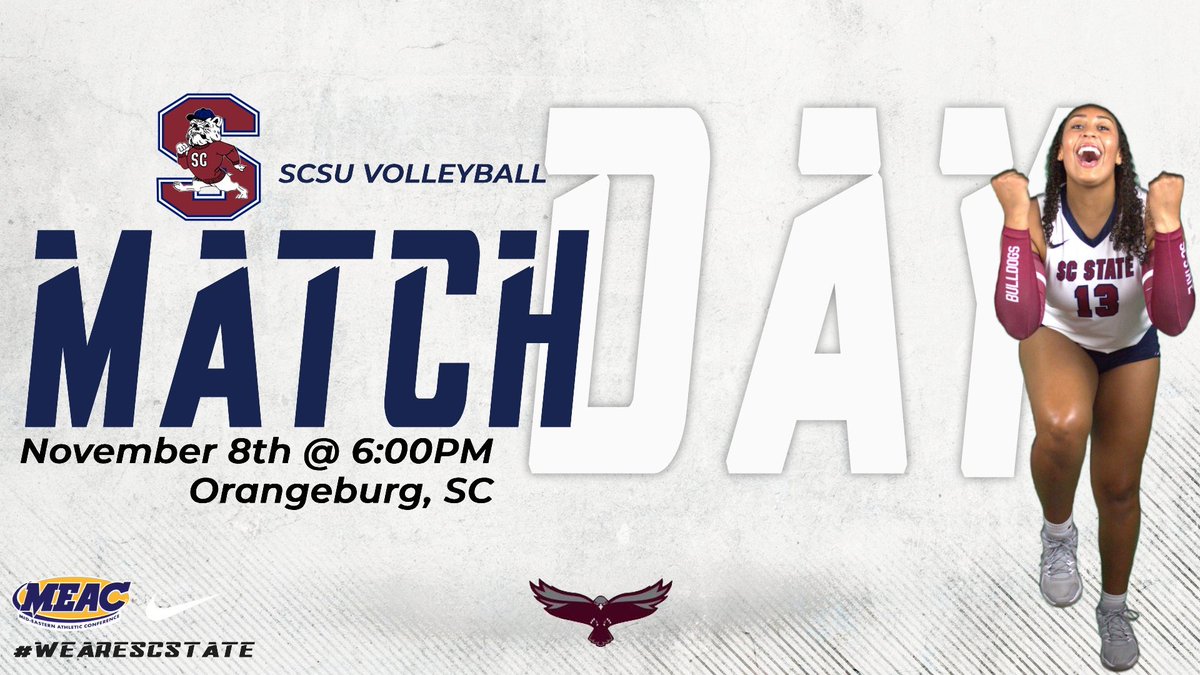 𝐌𝐚𝐭𝐜𝐡 𝐃𝐚𝐲!

Come set it out with us in Dukes tonight at 6! 💙❤️🐶

#FearTheBite | #WeAreSCState | #BulldogTenacity 🐶