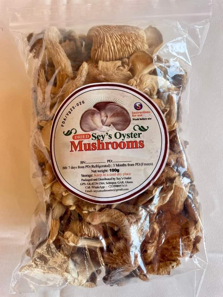 #Dried Oyster Mushrooms are the secret weapon for enhancing the taste of many #dishes. They are not only pantry staples with a long shelf life, but they offer a robust alternative to the #fresh ones. Pick a pack today &amp; keep your health in check.+233244242480
#healthandwellness